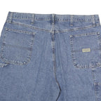 WRANGLER Mens Denim Blue Casual Shorts 2XL W40 Workwear Cotton