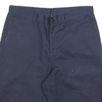 DICKIES Mens Shorts Blue Casual Plain Size M W34 Workwear Utility