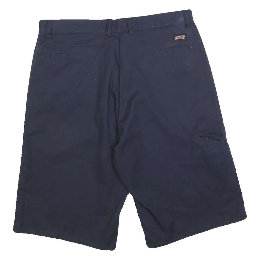 DICKIES Mens Shorts Blue Casual Plain Size M W34 Workwear Utility
