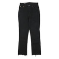 LEVI'S 501 Big E Womens Black Regular Straight Denim Raw W26 L28 Vintage Jeans