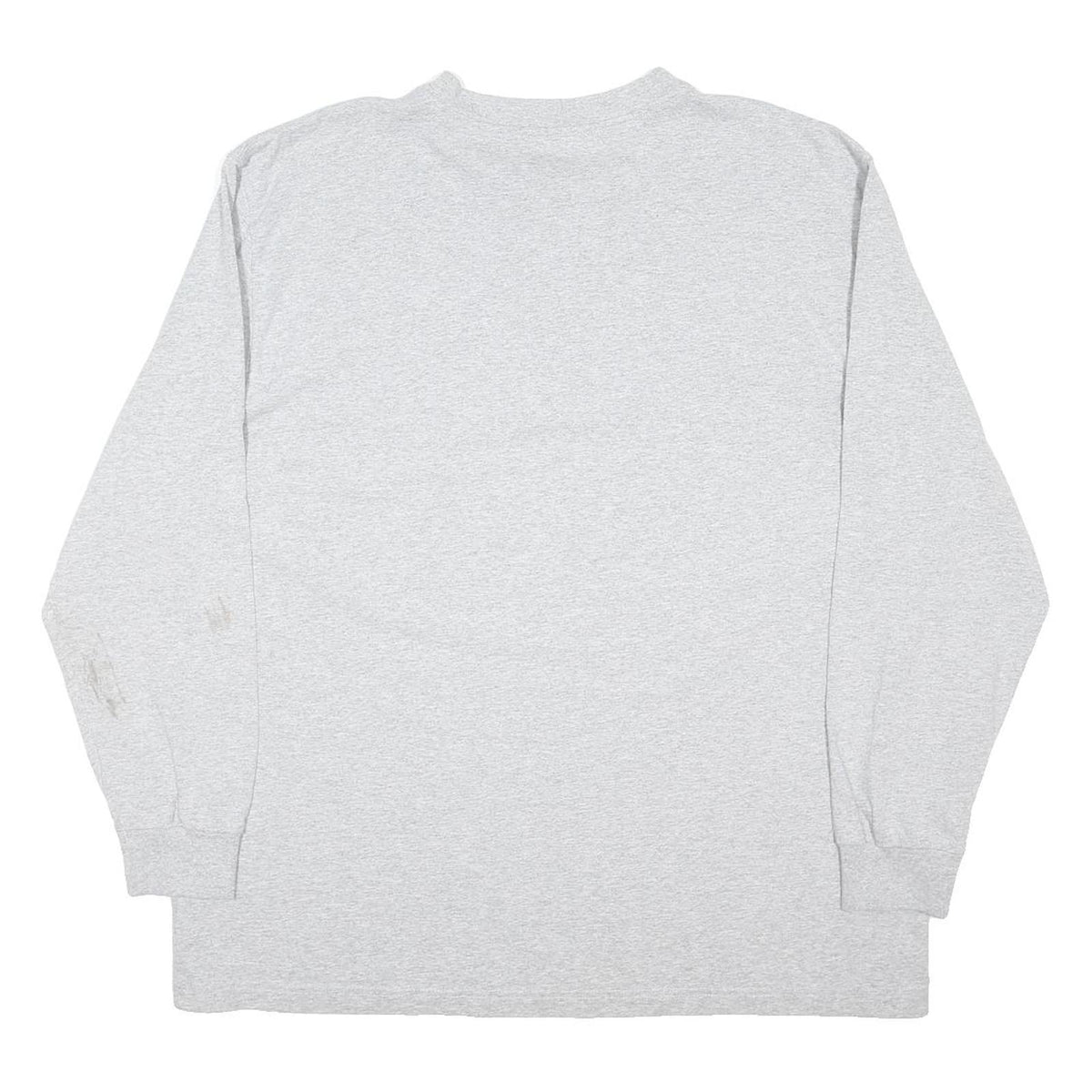 DICKIES Mens Grey Henley Long Sleeve T-Shirt XL Cotton Blend Casual Workwear