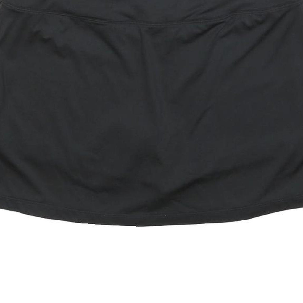 NIKE Womens Black Activewear Mini Skort Polyester Blend Sportswear Size L