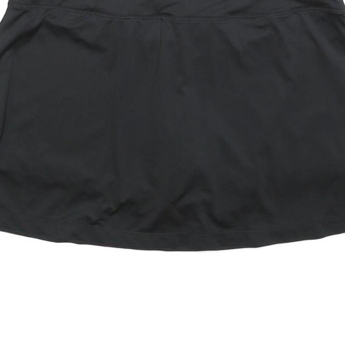 NIKE Womens Black Activewear Mini Skort Polyester Blend Sportswear Size L