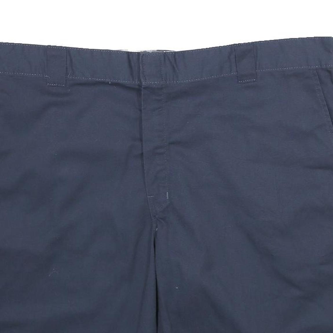 DICKIES Mens Shorts Navy Blue Casual 3XL W46 Workwear Polyester Blend