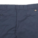 DICKIES Mens Shorts Navy Blue Casual 3XL W46 Workwear Polyester Blend