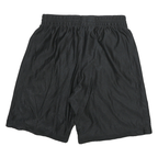 NIKE Mens Black Sports Shorts S W26 Polyester Blend Casual Athletic Wear