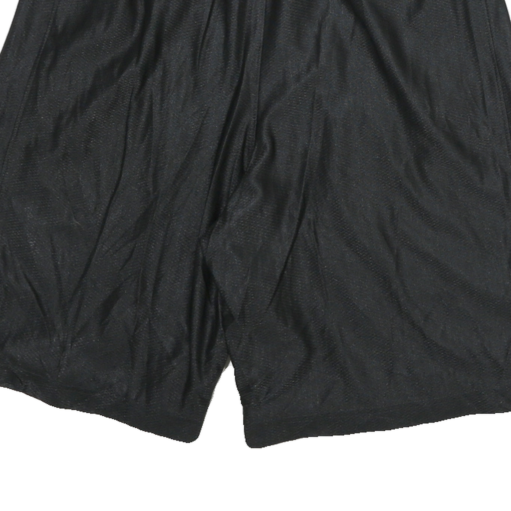 NIKE Mens Black Sports Shorts S W26 Polyester Blend Casual Athletic Wear