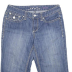 ANC DENIM Womens Denim Blue Regular Fit Straight Shorts UK 10 W30 Casual Cotton