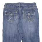 ANC DENIM Womens Denim Blue Regular Fit Straight Shorts UK 10 W30 Casual Cotton