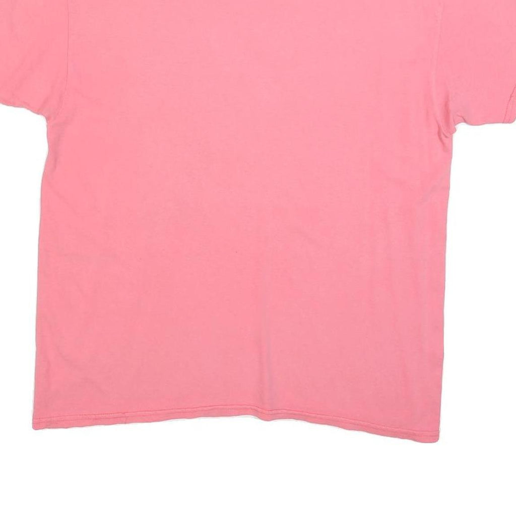 Womens Pink Las Vegas Est 1905 Nevada Graphic T-Shirt L Short Sleeve Crew Neck