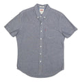 LEVI'S Mens Blue Cotton Short Sleeve Shirt M Casual Button-Down Pocket