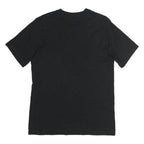 NIKE Mens Black Graphic T-Shirt S Short Sleeve Crew Neck Never Stop Print