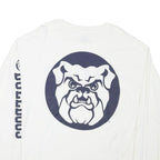 CHAMPION Mens White Butler Bulldogs Long Sleeve Crew Neck Cotton Blend XL Sports