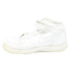 NIKE Air Force 1 Womens High Top Trainers White Leather UK 6 Classic Court Style