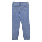 BODEN Womens Slim Blue Denim Slim Straight Cotton Blend Jeans W31 L26 Stylish