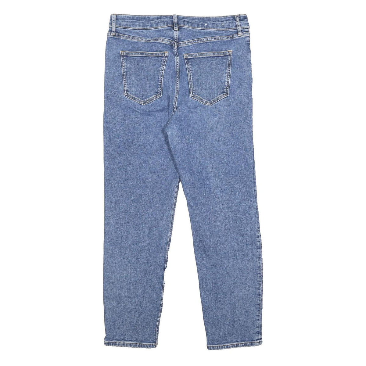 BODEN Womens Slim Blue Denim Slim Straight Cotton Blend Jeans W31 L26 Stylish