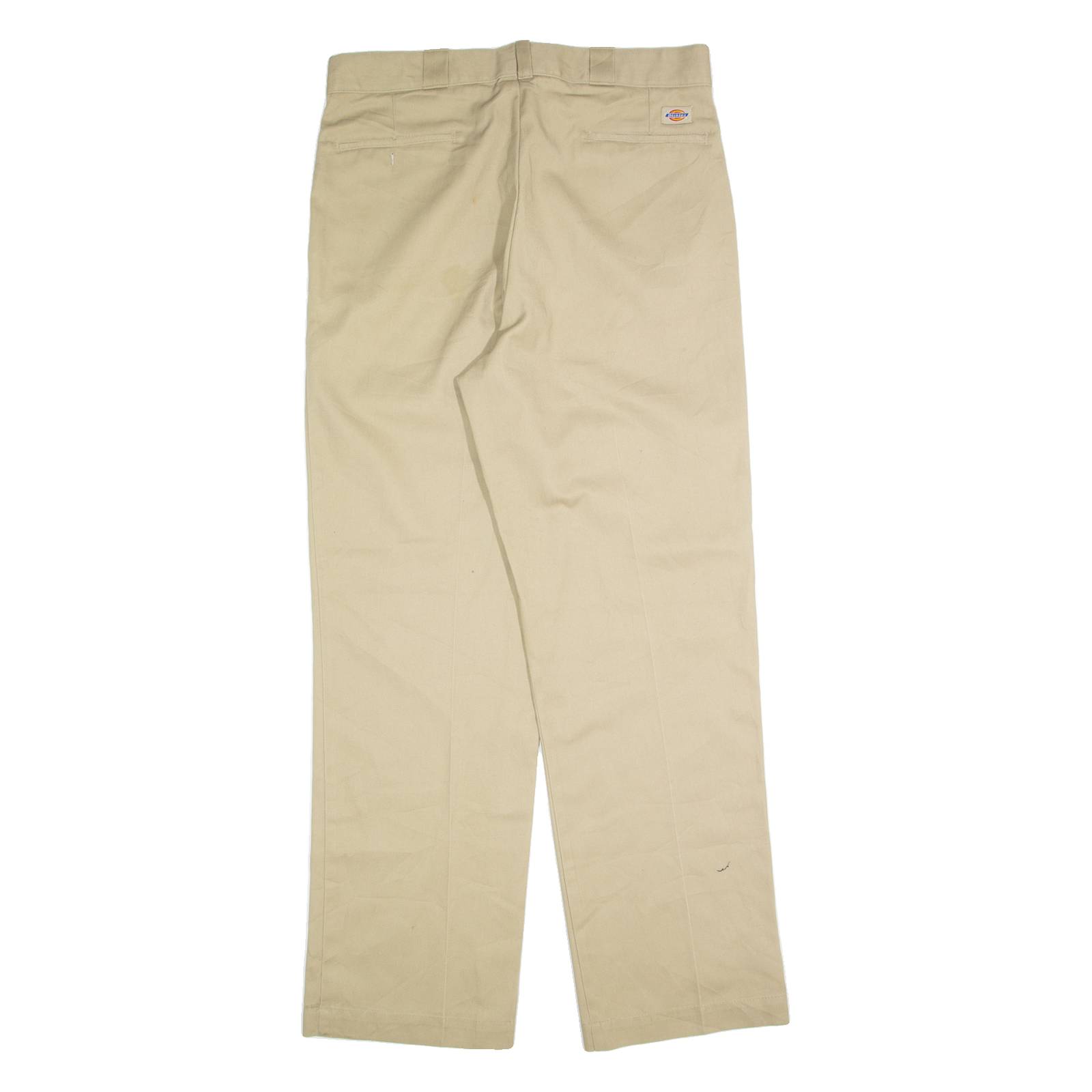DICKIES Workwear Mens Trousers Beige Relaxed Straight W36 L32