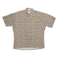 PIERRE CARDIN Mens Shirt Brown Diamond XL