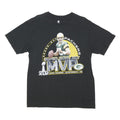 NFL Mens Black Green Bay Packers Super Bowl XLV MVP T-Shirt L Short Sleeve Crew