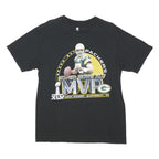 NFL Mens Black Green Bay Packers Super Bowl XLV MVP T-Shirt L Short Sleeve Crew