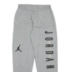 AIR JORDAN Mens Joggers Grey M W26 L29 Cotton Blend Casual Athletic Wear