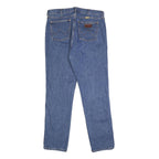 WRANGLER Womens Jeans Blue Regular Straight Denim Medium W32 L32 Classic Fit