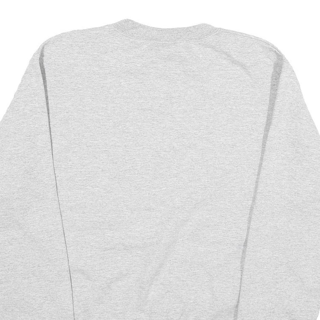CHAMPION Mens Grey St Paul Christian Academy Crew Neck S Cotton Blend Sweatshirt