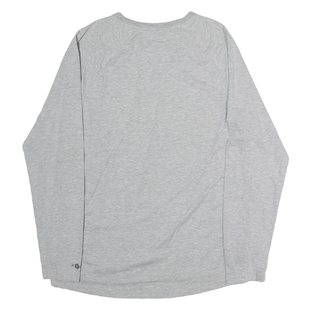 CARHARTT Mens Grey Long Sleeve Crew Neck Pocket T-Shirt M Casual Workwear