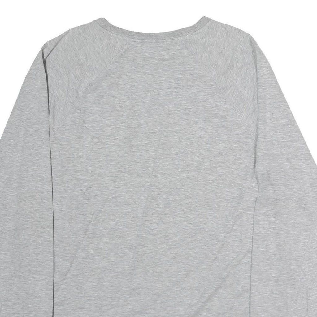 CARHARTT Mens Grey Long Sleeve Crew Neck Pocket T-Shirt M Casual Workwear