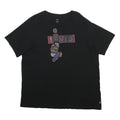 LEVI'S Mens Black Graphic T-Shirt XL Short Sleeve Crew Neck Mario Print