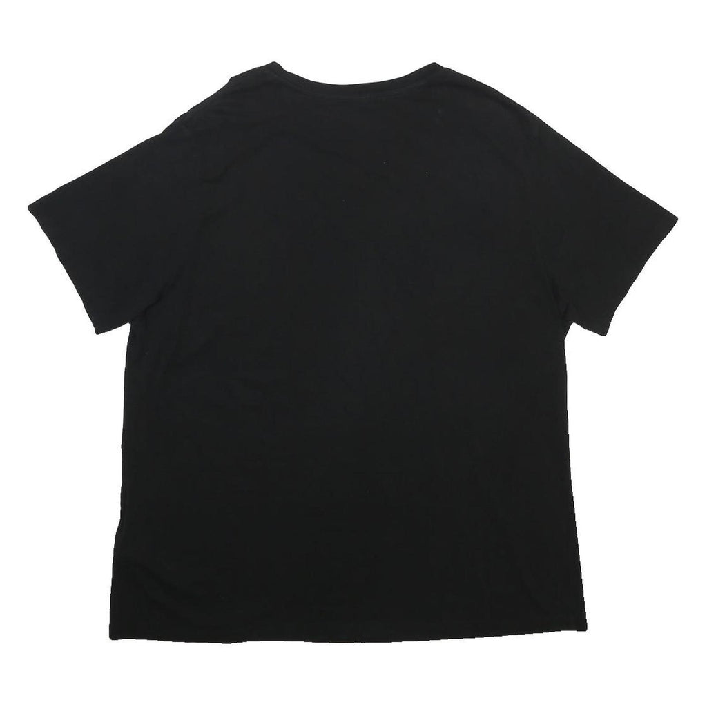 LEVI'S Mens Black Graphic T-Shirt XL Short Sleeve Crew Neck Mario Print