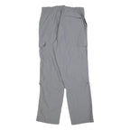 AUTHENTIC KLEIN Mens Polyester Blend Grey Regular Fit Cargo Trousers W32 L32