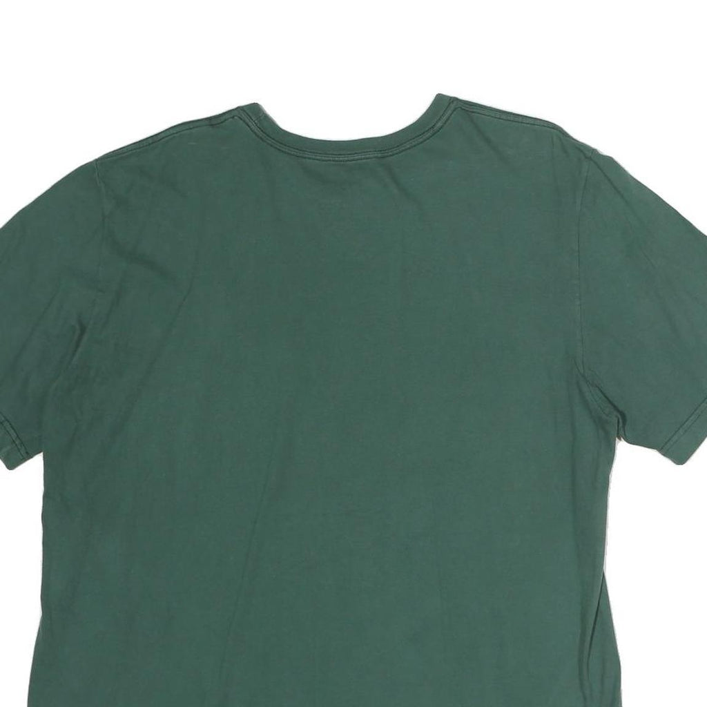NIKE Mens Green Oakland Baseball XL Short Sleeve Crew Neck Cotton T-Shirt