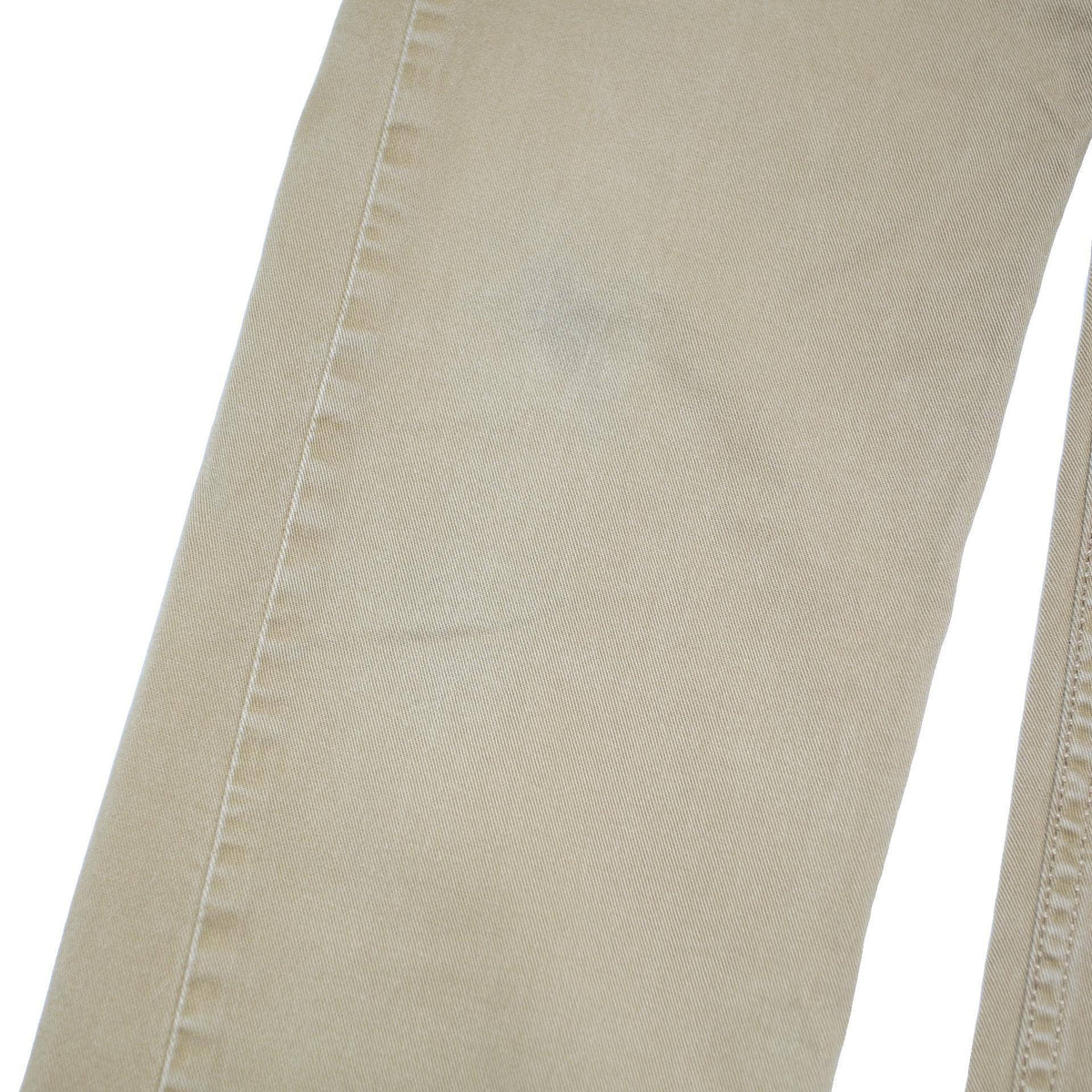 LEVI'S Mens Regular Fit Beige Cotton Blend Trousers W30 L29 Button Closure