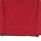 NAUTICA Mens Red Pullover Plain Crew Neck Basic Knit XL Polyester Blend Jumper