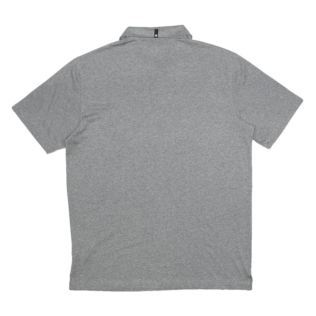 PUMA Mens Grey Polo Shirt XL Short Sleeve Plain Lightweight Sports Casual