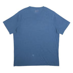 UNDER ARMOUR Mens Blue Graphic T-Shirt XL Short Sleeve Crew Neck Casual Cotton