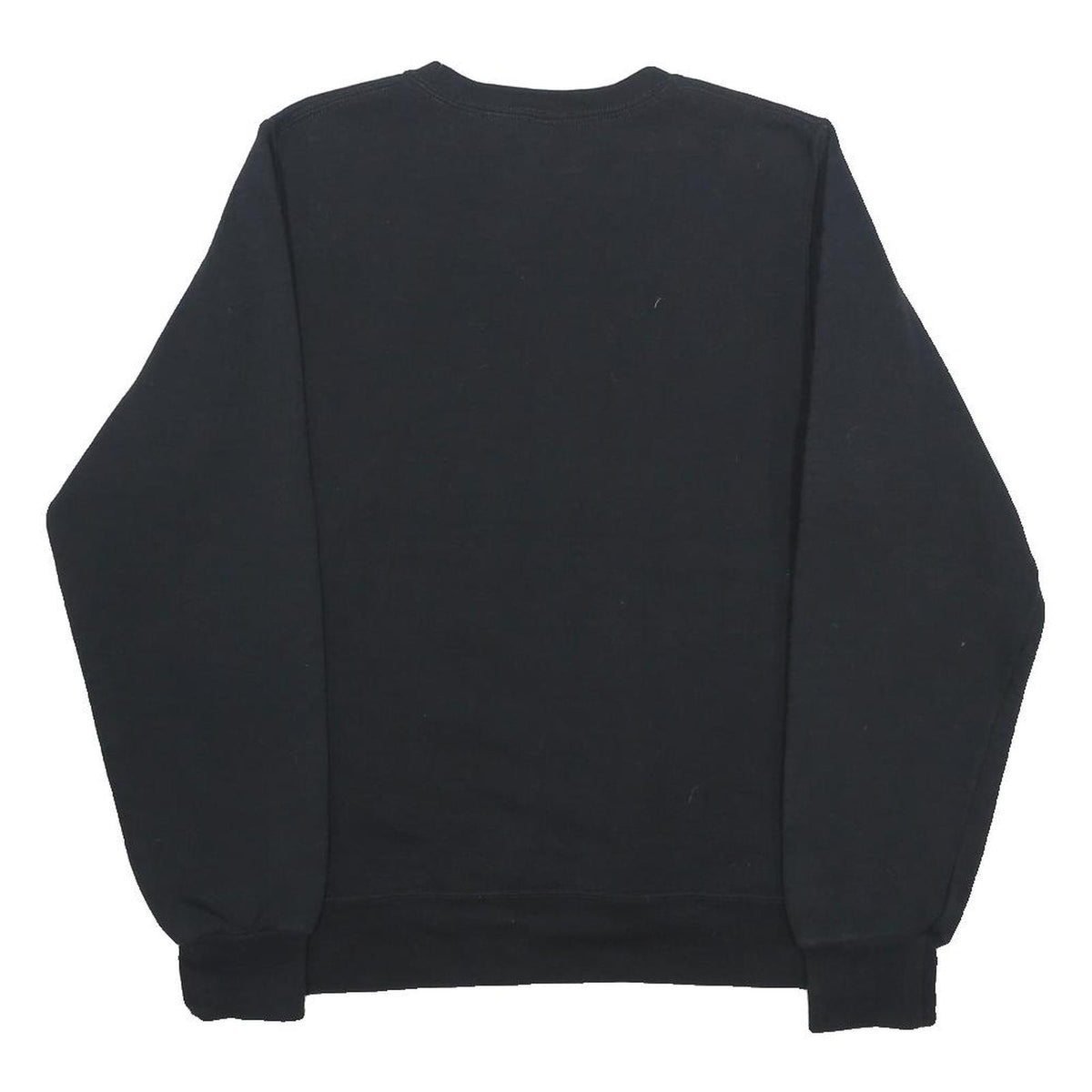 RUSSELL ATHLETIC Mens Black Gameday Crew Neck S Cotton Blend Sweatshirt