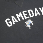 RUSSELL ATHLETIC Mens Black Gameday Crew Neck S Cotton Blend Sweatshirt