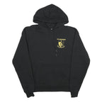 CHAMPION Mens Black Stay Mountaineers Graphic Pullover Hoodie M Cotton Blend