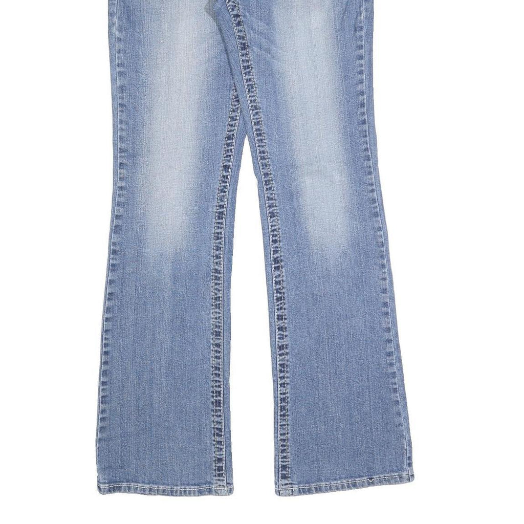 MAURICES Womens Regular Bootcut Denim Light W32 L34 Stylish Cotton Blend Jeans