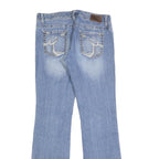 MAURICES Womens Regular Bootcut Denim Light W32 L34 Stylish Cotton Blend Jeans