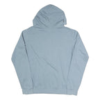 REEBOK Mens Blue Pullover Hoodie L Cotton Blend Casual Sportswear