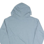 REEBOK Mens Blue Pullover Hoodie L Cotton Blend Casual Sportswear