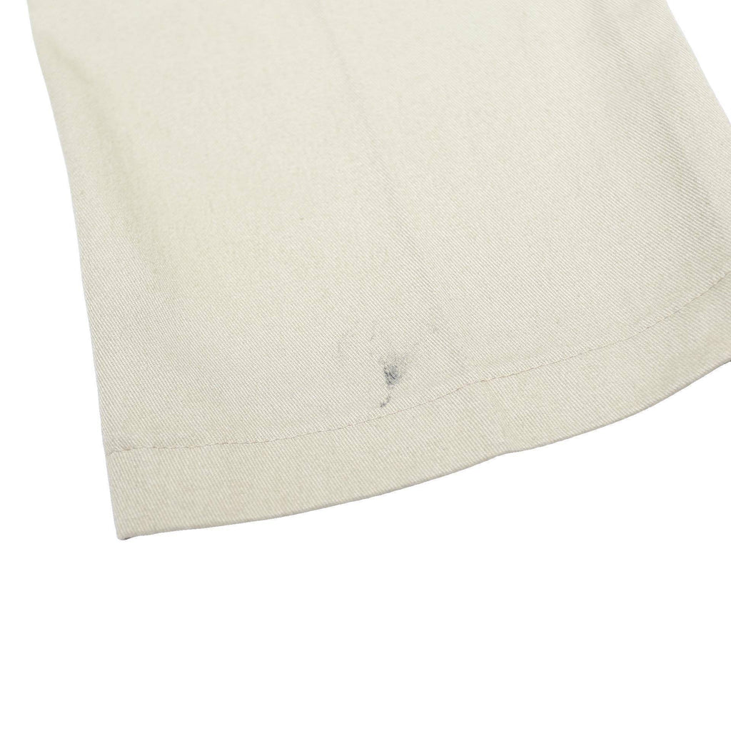 DICKIES Womens Cotton Blend Beige Relaxed Straight Trousers W27 L32 Workwear Zip