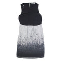 MINT VELVET Womens Day Dress Black Floral Sleeveless Midi UK 10