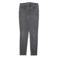 LEVI'S Womens Slim Black Jeans Denim Medium W28 L30 High Rise Skinny Stretch