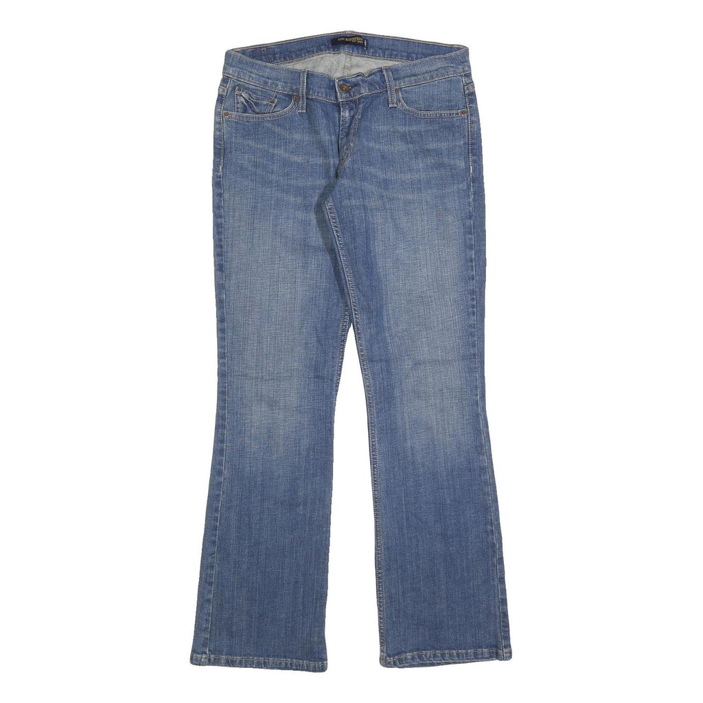 LEVI'S 524 Womens Jeans Blue Regular Bootcut Denim Rinse W32 L32 Stylish Fit