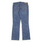 LEVI'S 524 Womens Jeans Blue Regular Bootcut Denim Rinse W32 L32 Stylish Fit