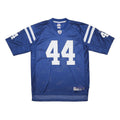 REEBOK Mens Blue Football Shirt XL Short Sleeve V-Neck Number 44 Clark NFL